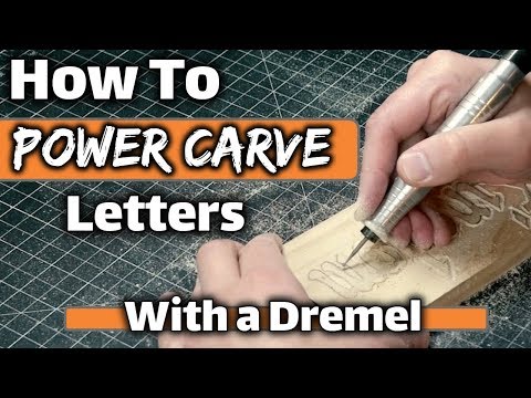 Carving Wood Dremel