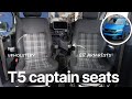 VW Transporter captain seats. Can a beginner successfully upholster van seats?