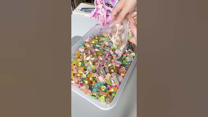 ASMR charm chai nước mini | Bò Cutie #handmade #diy #reels