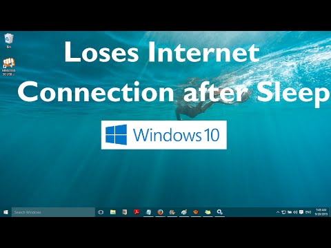 Computer Loses Internet Connection After Sleep in Windows 10 and Windows 11 Solved by Iviewgle