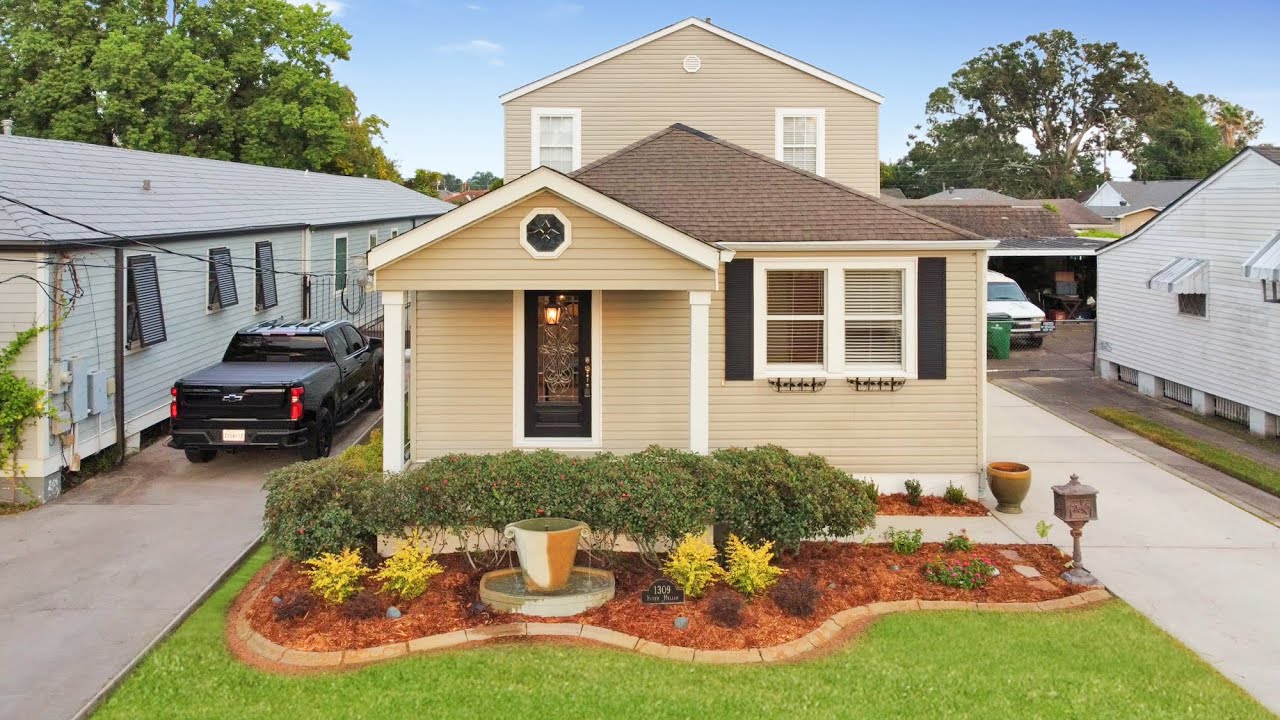 1309 N Hullen Street, Metairie, LA 70433 Louisiana Homes For Sale