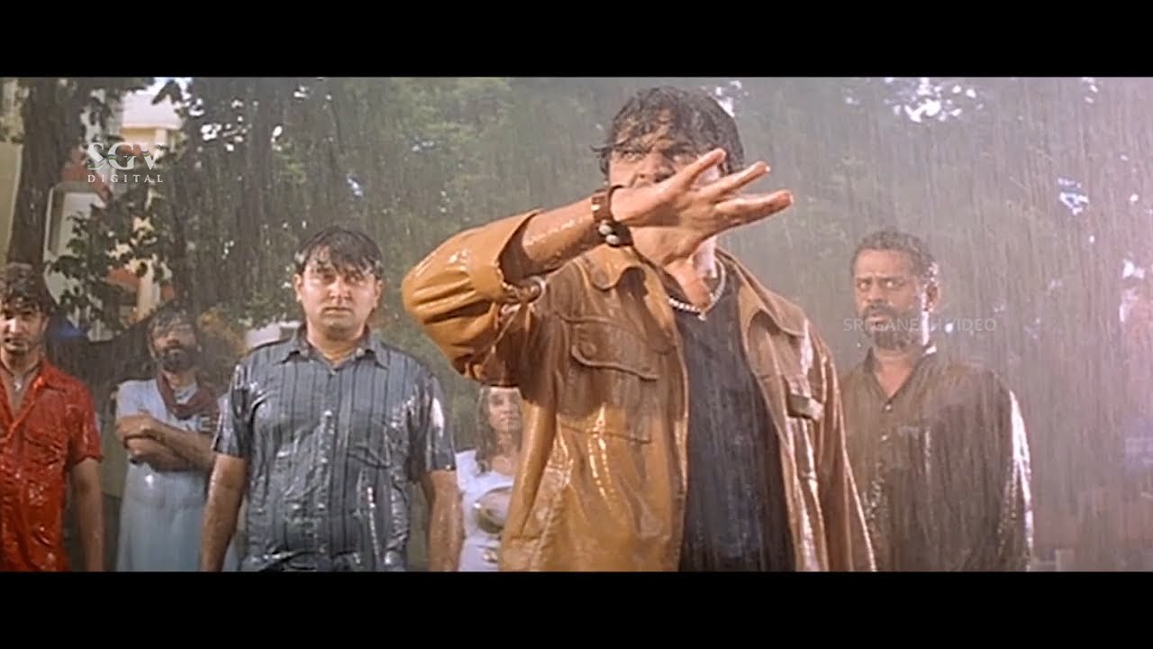 Rowdies Chases Ramya To Kill Shivarajkumar Ashoka Kannada Movie