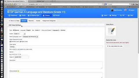 BIS-ManageBac Grade Book (MYP & DP)