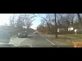 Driver blows stop sign