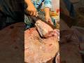 Amazing Big koral fish cutting skill in Bangladesh fish market by expert cutter #shorts