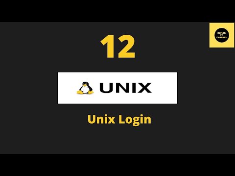 How to Login to Unix - Unix Basics Tutorial - Part 12