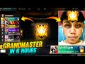 ROAD TO GRANDMASTER IN 16 HOURS SEASON 19 GARENA FREE FIRE