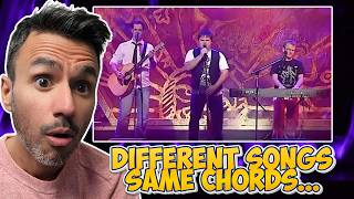 Axis of Awesome - 4 Four Chord Song | REACTION