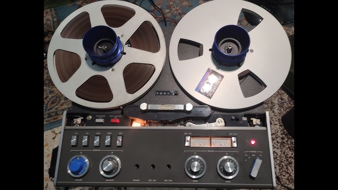 A REVOX A77 REEL TO REEL lacking front 'Revox' trim and an Akai GXC-46D  Stereo tape deck. There is