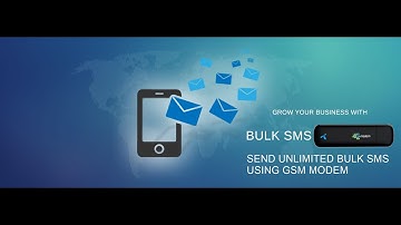 How To Send Unlimited Bulk SMS Using Any GSM Modem