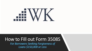 How to Fill out Form 3508S: PPP Loan Forgiveness Application