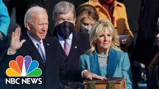 First 100 Days: Americans Weigh In On Biden’s Promise To Unite The Country | NBC Nightly News
