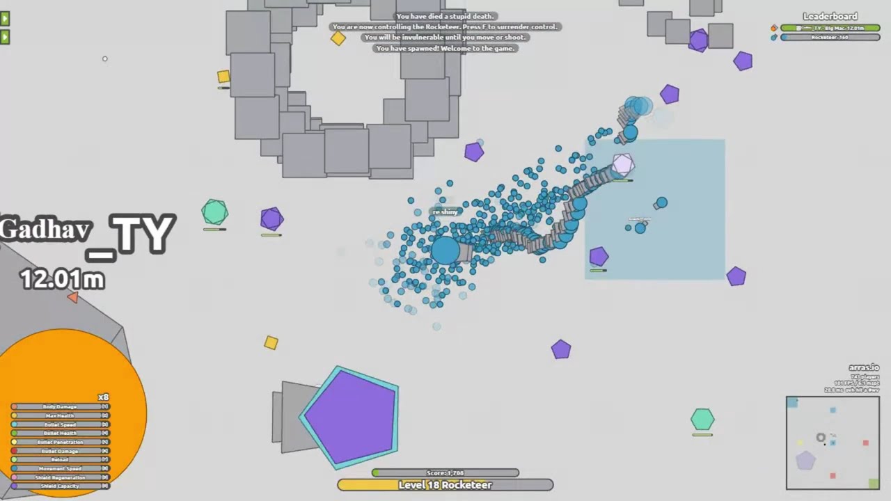 How to get FREE SHINY in ARRAS.IO!!!