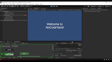 Starting Countdown in Unity using Playmaker | in Tamil