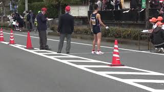 第66回鹿児島県下一周駅伝　3日目第7中継所