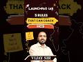 Top 5 Habits Every HCS Topper Has | Best HCS Academy | Vijay Sir