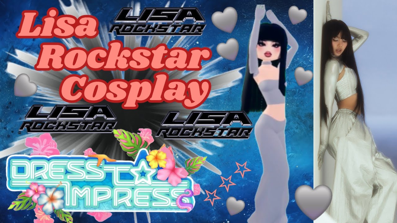 Lisa Rockstar Cosplay - Dress To Impress Lisa Rockstar Cosplay - Dress To Impress