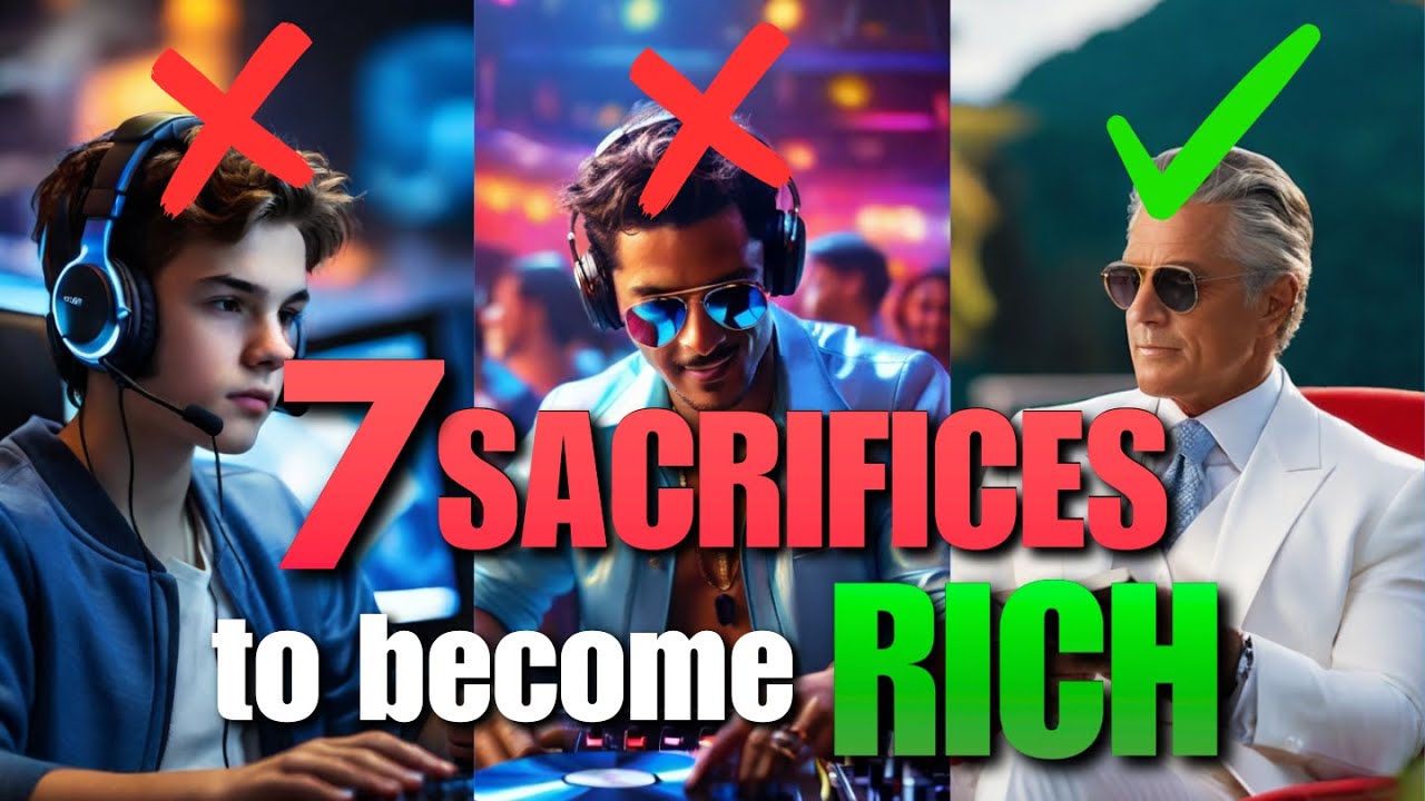 7 THINGS You Need To GIVE UP On In Order To Become RICH