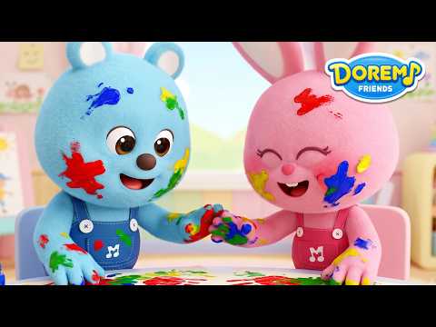 Colorful Colors│Doremi 10 Minute Songs│Colors Song│Doremi Friends - Nursery Rhymes