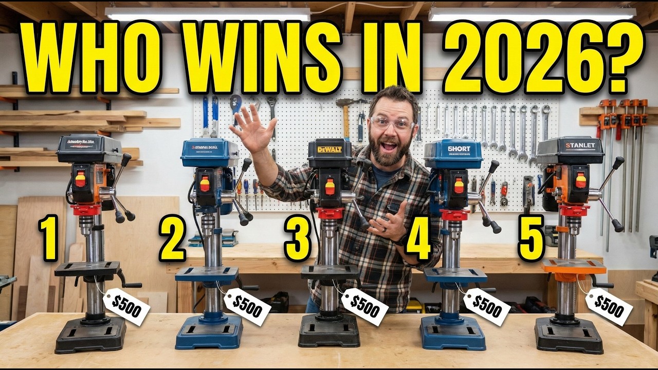 Best Drill Press Under $500 Of 2026 - Top 5 Drill Presses Under $500 ...