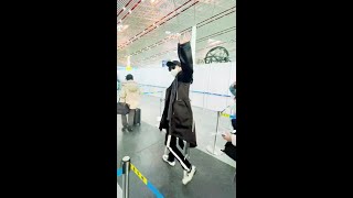 迪玛希Dimash Beijing✈️Fuzhou （11.12.2021 Beijing T3 airport）