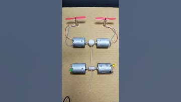 Multiple Rope Pulled Dynamo Generator _ DC Motor #dcmotor #tech #shorts