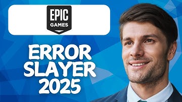 How To Fix Epic Games Launcher Setup Wizard Error (2025)