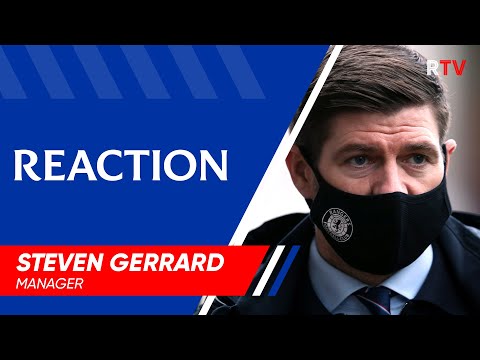 REACTION | Steven Gerrard | Motherwell 1-1 Rangers 17 Jan 2021