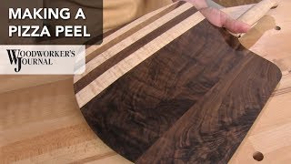 In this woodworking project video we show you how to make a beautiful pizza peel. This is an easy woodworking project that you ...