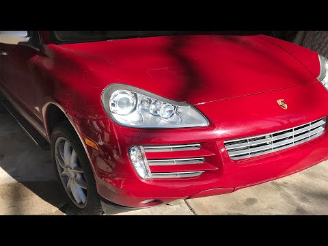 2009 Porsche Cayenne – How to replace front brake pads and rotors | DIY