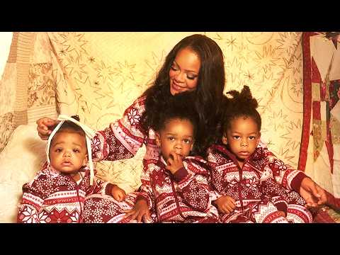 Rihanna Snuggles Up With Her Look-alike Kiddos for New Holiday Campaign