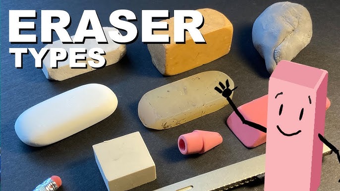 Top 5 Erasers for Graphite drawing, Best Erasers for Pencil