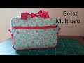 Bolsa multiuso (bolsinha para biblia / bolsinha de bebê) #costuracriativa