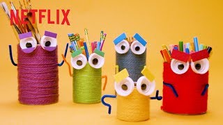 Diy Storybots Pencil Holders Netflix Jr