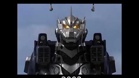 Evolution of Mechagodzilla 1975-  2021
