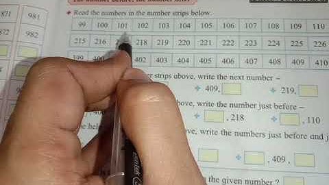 Three digit numbers class 3