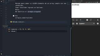 Curso JavaScript - Array, método some()