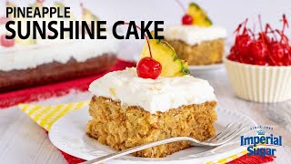 How to Make Pineapple Sunshine Cake