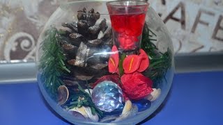 Новогодняя композиция. Christmas composition.