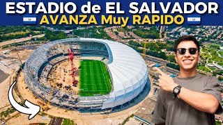 La ENORME CUPULA del NUEVO ESTADIO de EL SALVADOR | HeyObi