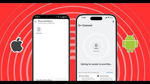 How to Share file between OnePlus and iPhone