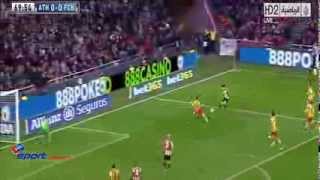 Athletic Bilbao Vs. Barcelona 1-0 iker Muniain Goals | Barcelona 0-1 Athletic Highlights 1-12-2013