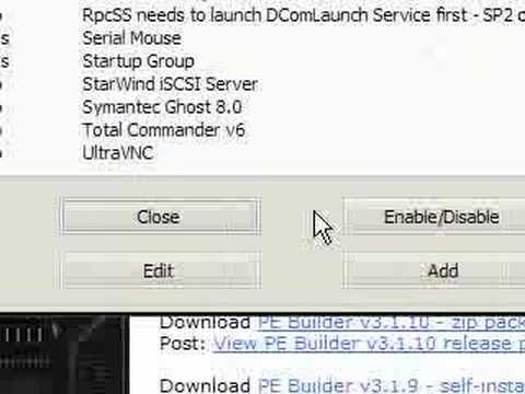 Create A Mini Bootable XP OS CD, DVD (For Recovery) - BartPE