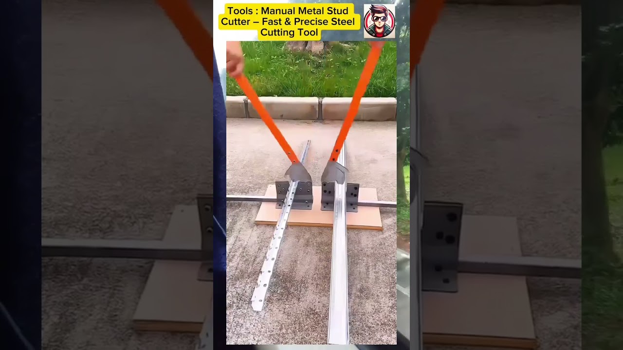 Tools : Manual Metal Stud Cutter – Fast & Precise Steel Cutting Tool