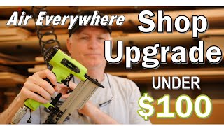 Easy and Cheap Shop Upgrade- Air Pipe System