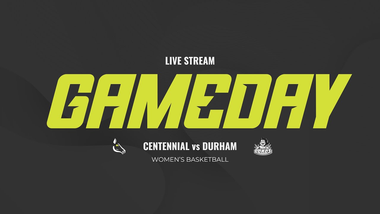 OCAA WOMEN'S BASKETBALL 🏀 DURHAM @ CENTENNIAL [2026/01/13]