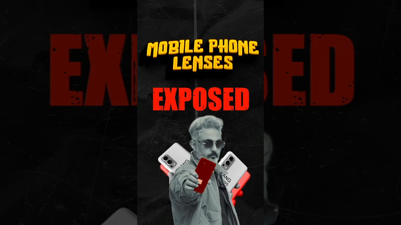 Mobile Lenses Exposed #shorts #lenses #photography
