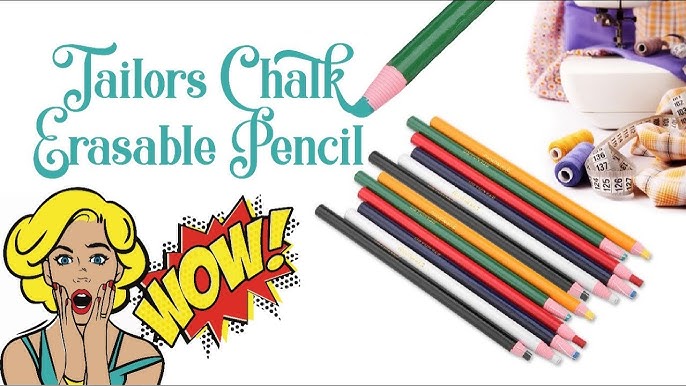 Marking Fabric with Chalk Pencil Cartridge Set 