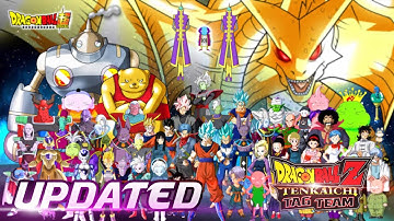 DBZ TTT MOD | All New Characters + Attacks  | BT-4 Texture | Menu Permanent [DOWNLOAD]