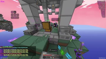 Hacking on hypixel using rise 6.0 till i get banned